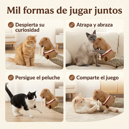 Formas de jugar con el peluche Bite-Me Buddy